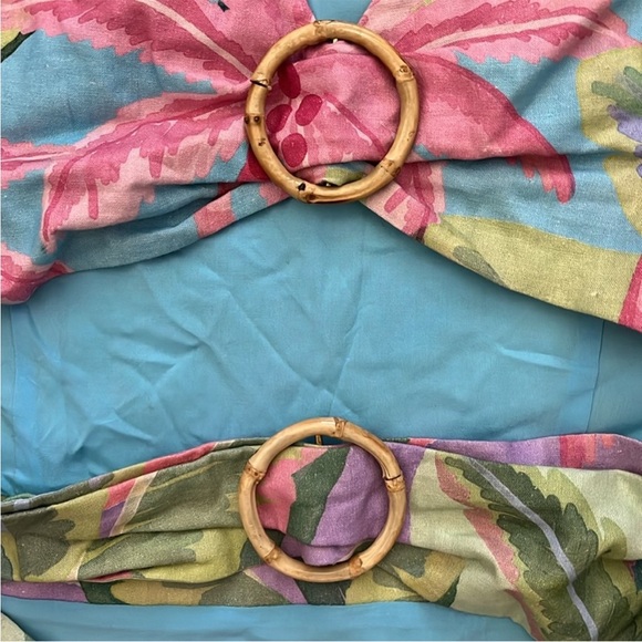 NEW Farm Rio Beach Vibe Mini Cutout Tropical
Dress Size Small - Picture 6 of 9